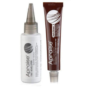 Apraise Professional Dark Brown Eyelash & Eyebrow Tint with Developer