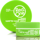 RED ONE Aqua Hair Gel Wax Full Force Maximum Control 150ML - GREEN