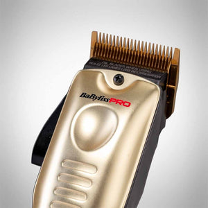 BaByliss PRO Lo-Pro FX Cordless Clipper Gold FX825GU