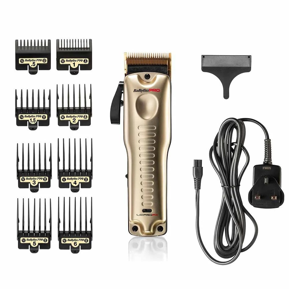 BaByliss PRO Lo-Pro FX Cordless Clipper Gold FX825GU