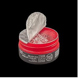 RED ONE Aqua Hair Gel Wax Full Force Maximum Control 150ML - QUICK SILVER