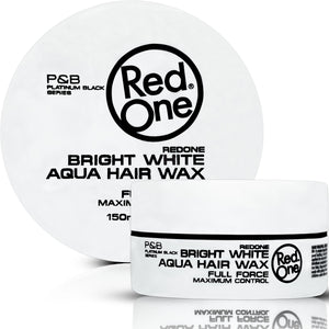 RED ONE Aqua Hair Gel Wax Full Force Maximum Control 150ML - BRIGHT WHITE